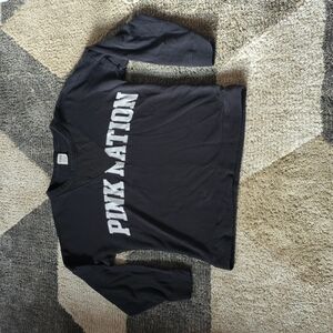 PINK Victoria's Secret PINK Nation Pullover Top Women's Size Small Black White